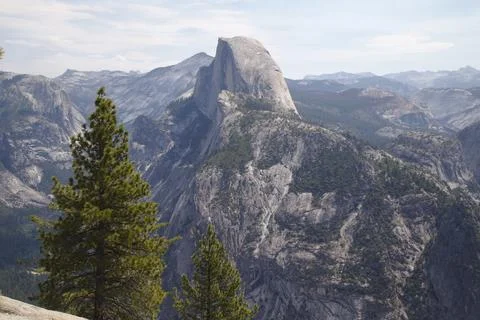 Half Dome Mountain Stock Photos