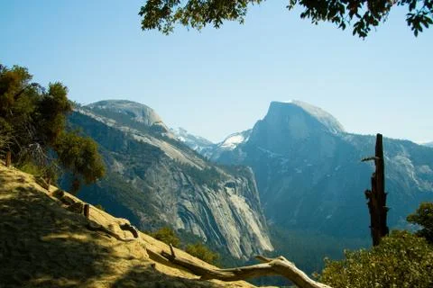Half dome Foto stock