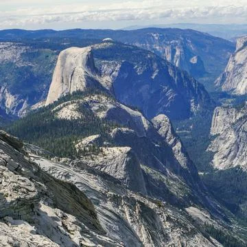 Half dome view Stock Photos