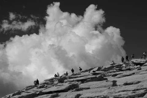 Half Dome at Yosemite Stock Photos
