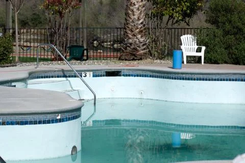 Half Empty Pool Stock Photos