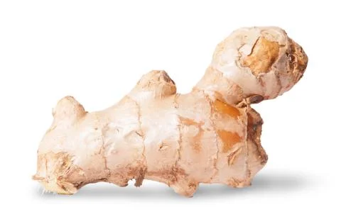 Half ginger root Stock Photos