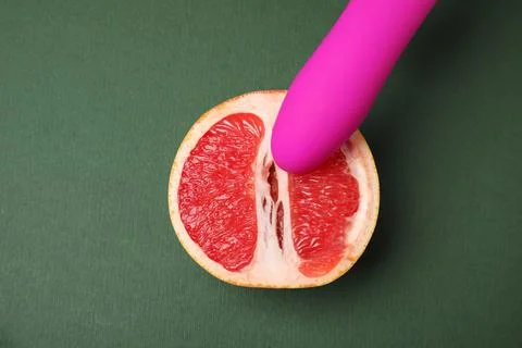 Grapefruit Dildo