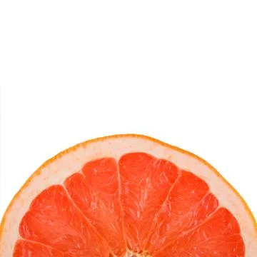 Half grapefruit slices Stock Photos