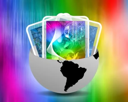 Half Stock Illustration