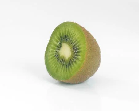 Half a Kiwi Fruit Stock Photos