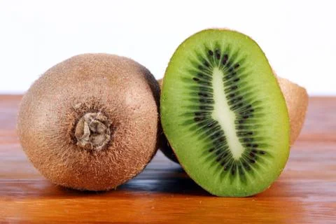 Half kiwi Stock Photos