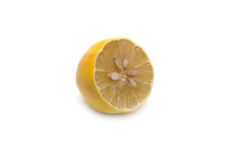 Half of the lemon 2 Stock Photos