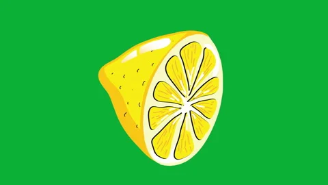 HALF LEMON Stock Footage 244250796