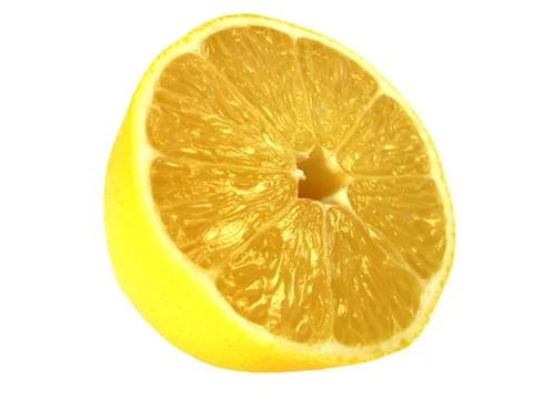 Half a lemon Stock Photos