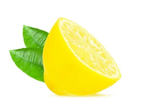 Half a lemon Stock Photos