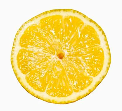 Half a lemon Foto stock