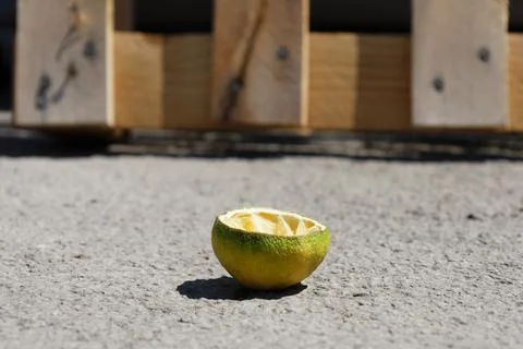 Half Lemon Stock Photos