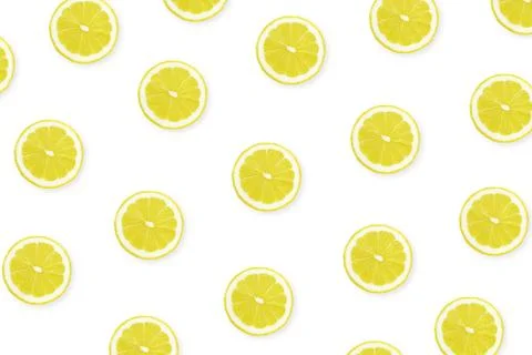 Half of lemon on white as a background. Fotos de archivo