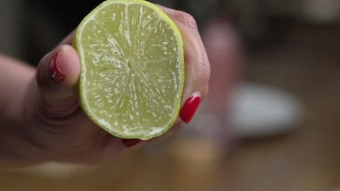 Half lime Stock Footage 99195838