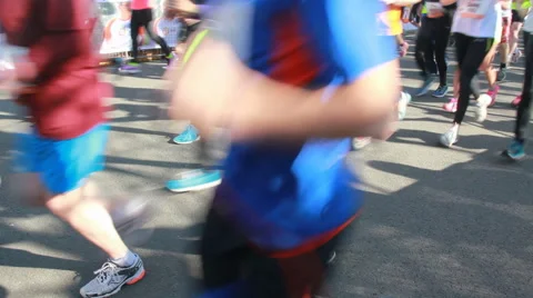 Half Marathon of The Hague Stock Footage 51857615