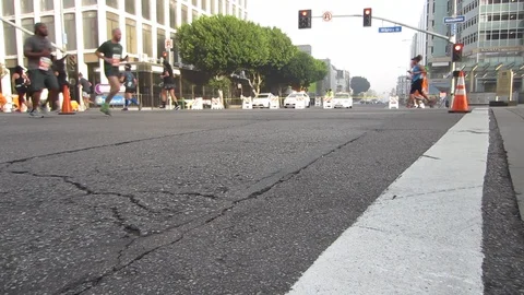 Half Marathon7 Stock-Footage 97400102