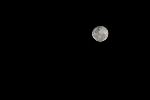 Half Moon Background / The Moon is an astronomical body that orbits planet Ea Stock Photos