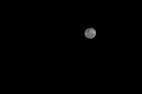 Half Moon Background / The Moon is an astronomical body that orbits planet Ea Stock Photos