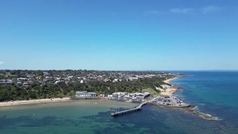 Half Moon Bay Drone Content Stock Footage 286771460