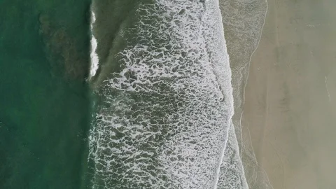 Half Moon Bay Stock Footage 90497152