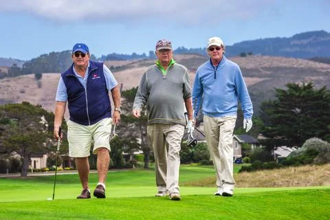 Half Moon Bay Golf Course editorial Stock Photos