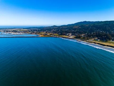 Half Moon Bay Foto stock