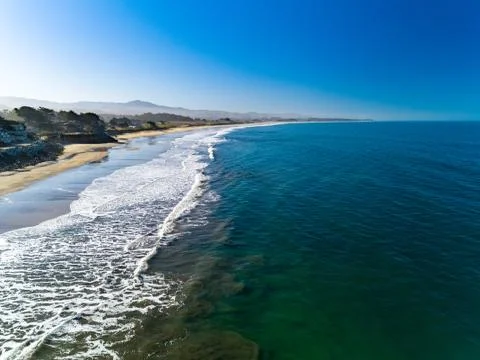 Half Moon Bay Foto stock