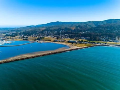 Half Moon Bay Foto stock