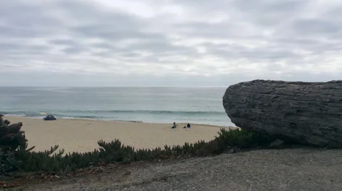 Half Moon Bay Time Lapse Stock Footage 55214299