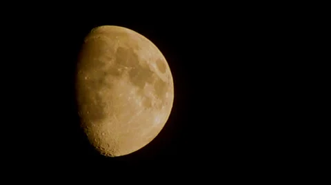 Half moon Stock Footage 29153966