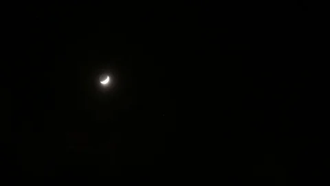 Half moon Stock Footage 129886743