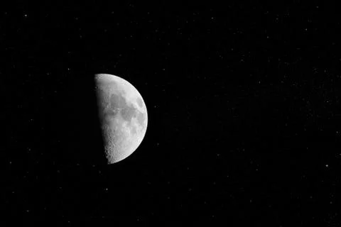 Half moon Stock Illustration