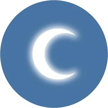 Half-moon Stock Illustration