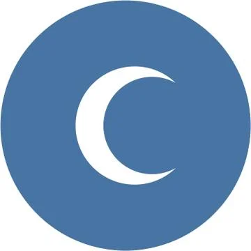 Half-moon Stock Illustration