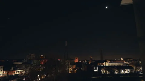 Half moon passage timelapse Stock-Footage 153167199