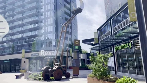 Half moon structure Video stock 243305980