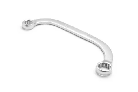 Half moon wrench tool Stock Photos