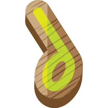 Half Note Stock-Illustration