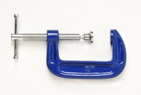 Half open G Clamp Stock Photos