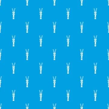 Half opened zip pattern seamless blue 스톡 일러스트