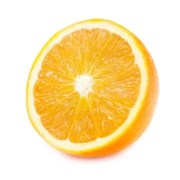 Half An Orange Stock Photos