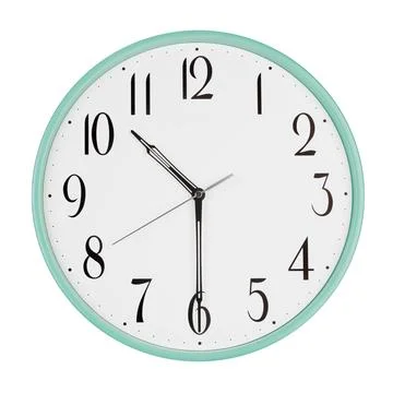 Half past ten on the clock Stock Photos