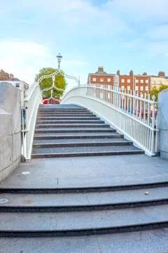 Half penny bridge Stock Photos