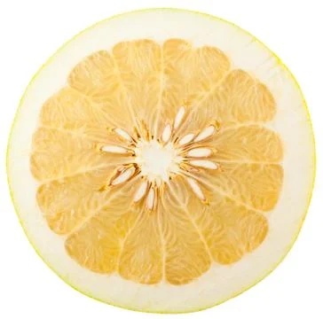 Half of ripe pomelo Stock Photos