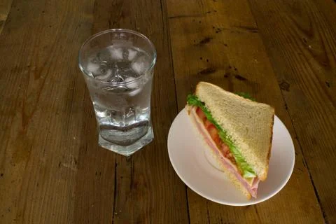 Half sandwich Stock Photos