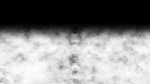 Half screen smoke luminance matte seamless loop Stock Footage 320099048