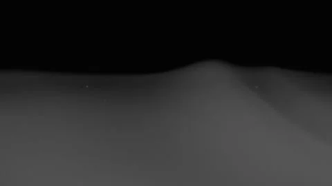 Half-screen white smoke flows in smooth wavy wave patterns across frame. Stock Footage 337411857