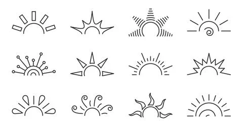 Free Black And White Sun Tattoos, Download Free Black And White Sun Tattoos  png images, Free ClipArts on Clipart Library