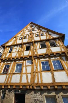 Half-timbered house in Eppingen in Germany Stock-Fotos